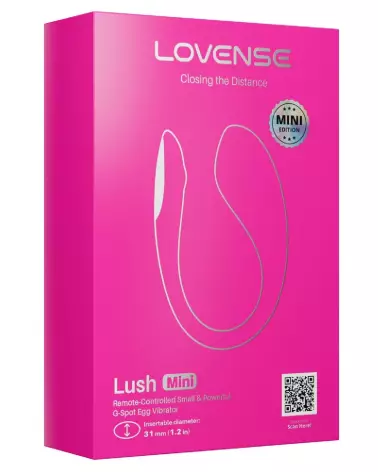 Image du Lovense Lush Mini, sextoy connecté contrôlable par application-1