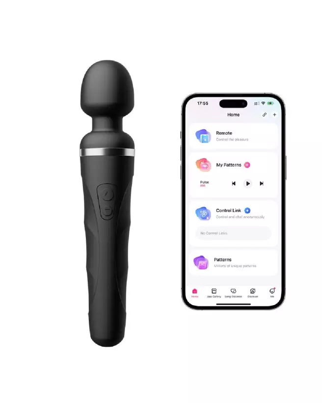 Image du Domi 2 Wand de Lovense, masseur puissant et sans fil, contrôle via application-3