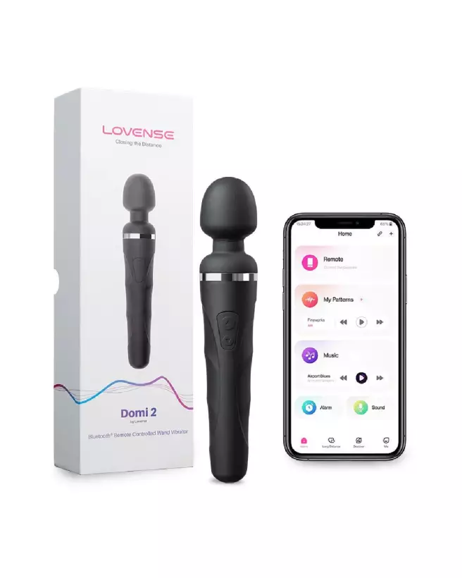 Image du Domi 2 Wand de Lovense, masseur puissant et sans fil, contrôle via application-4