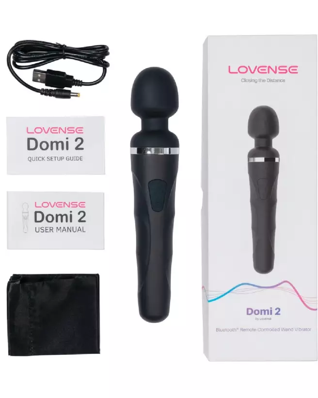 Image du Domi 2 Wand de Lovense, masseur puissant et sans fil, contrôle via application-5