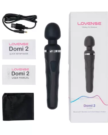 Image du Domi 2 Wand de Lovense, masseur puissant et sans fil, contrôle via application-5
