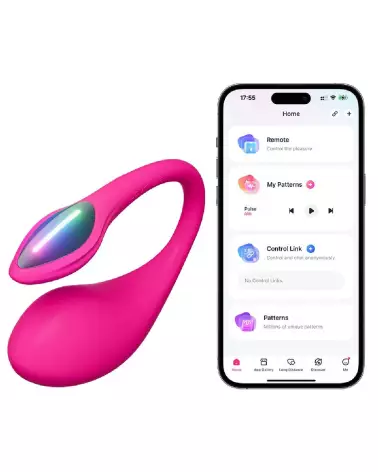 Image Lovense Lush 4, sextoy connecté pour contrôle à distance, discrétion et vibrations intenses-6