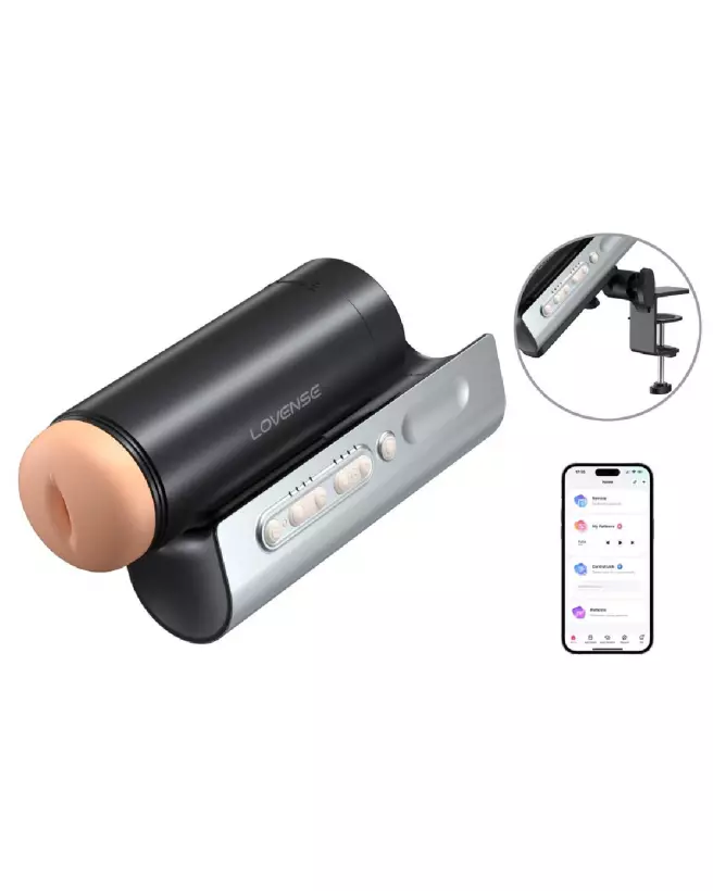 Image du Lovense Solace Pro, masturbateur high-tech connecté pour plaisir discret-2