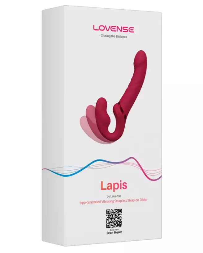 Image du Lapis NEW de Lovense, gode ceinture innovant et confortable-1