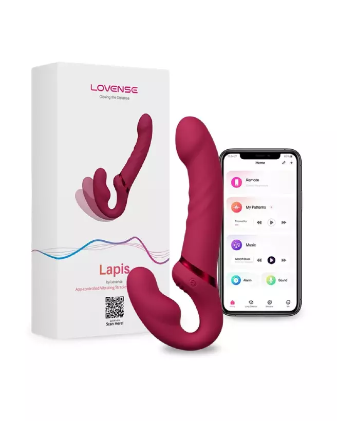 Image du Lapis NEW de Lovense, gode ceinture innovant et confortable-7
