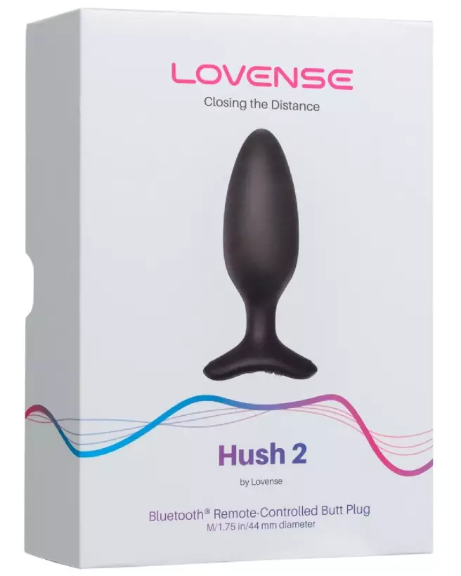 Image du Hush 2 (1.75) Butt Plug par Lovense, plug anal de qualité supérieure-1