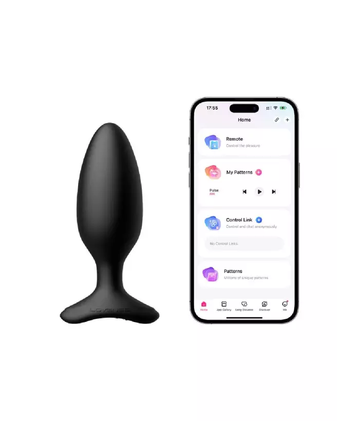 Image du Hush 2 (1.75) Butt Plug par Lovense, plug anal de qualité supérieure-4