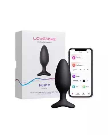 Image du Hush 2 (1.75) Butt Plug par Lovense, plug anal de qualité supérieure-5