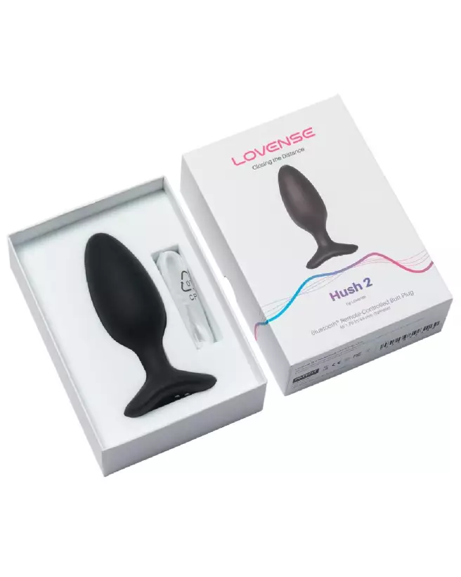Image du Hush 2 (1.75) Butt Plug par Lovense, plug anal de qualité supérieure-7