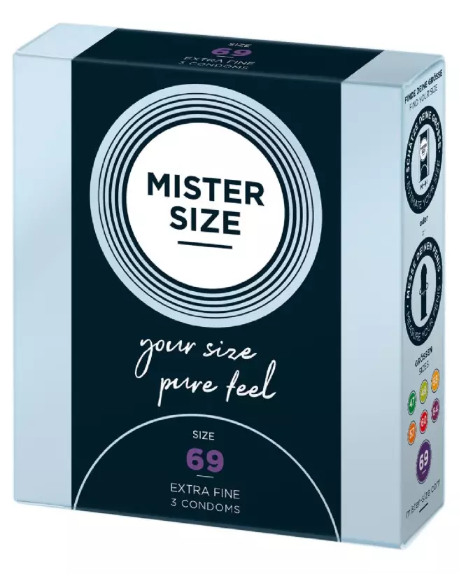 Image préservatifs Mister Size 69mm confort optimal grande taille-2