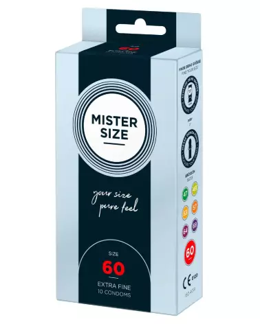 Préservatif Mister Size 60mm pour confort et sécurité optimale-2