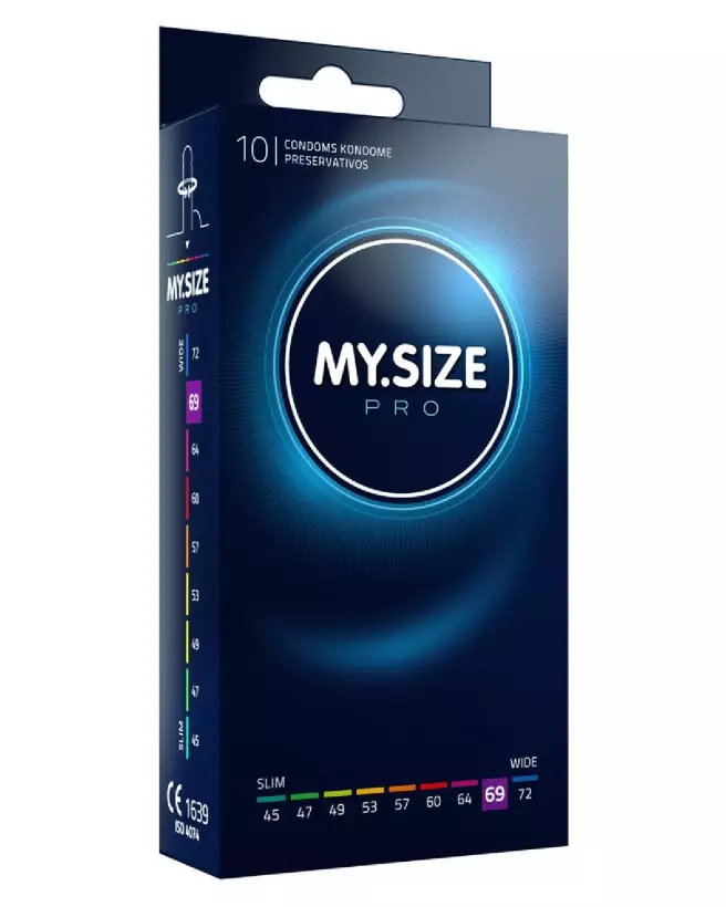 Préservatifs MY.SIZE PRO 69mm pour confort et sécurité optimale-1