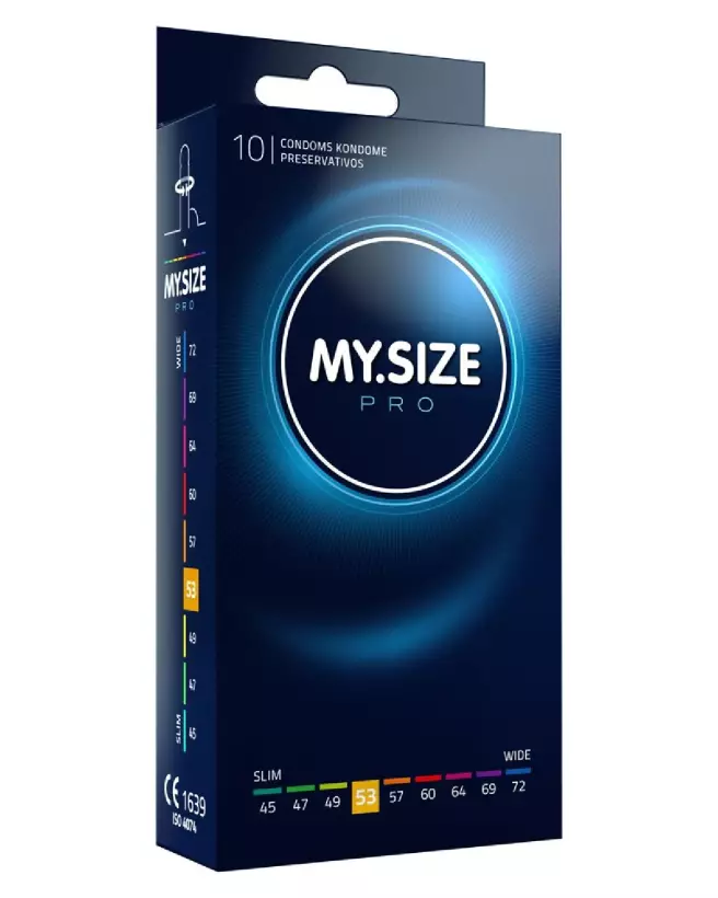 Image préservatifs MY.SIZE Pro 53mm pack de 10-1