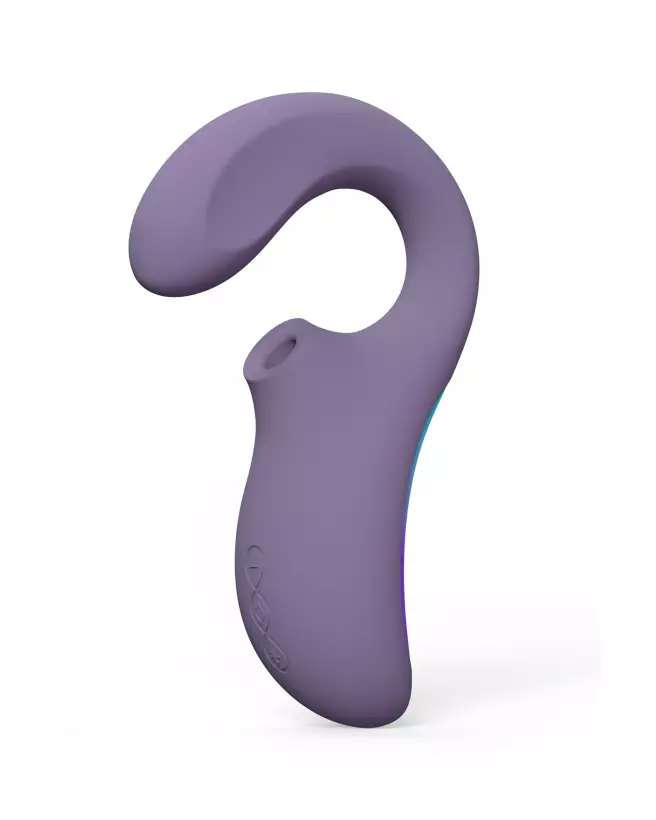 Stimulateur LELO Enigma Wave Prune pour point G avec technologie avancée-1