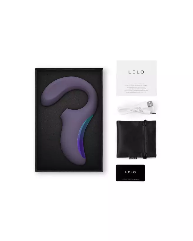 Stimulateur LELO Enigma Wave Prune pour point G avec technologie avancée-4