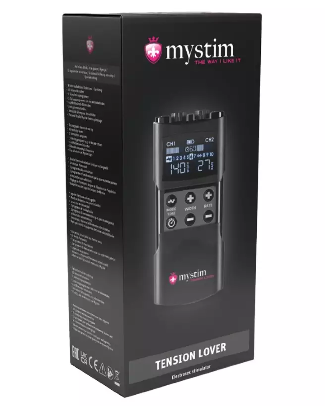 Image du Tension Lover 2 de Mystim, appareil d'électro-stimulation avancé-1