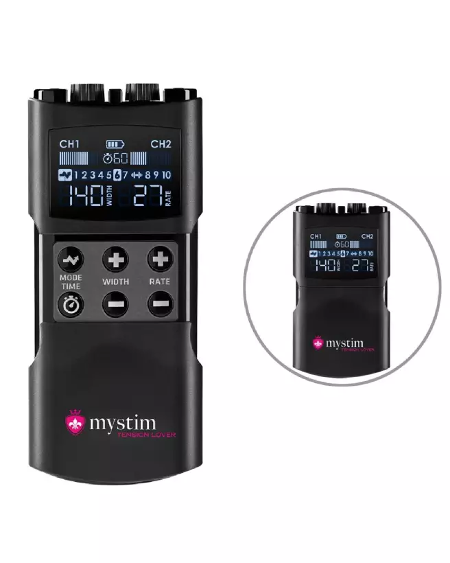 Image du Tension Lover 2 de Mystim, appareil d'électro-stimulation avancé-2