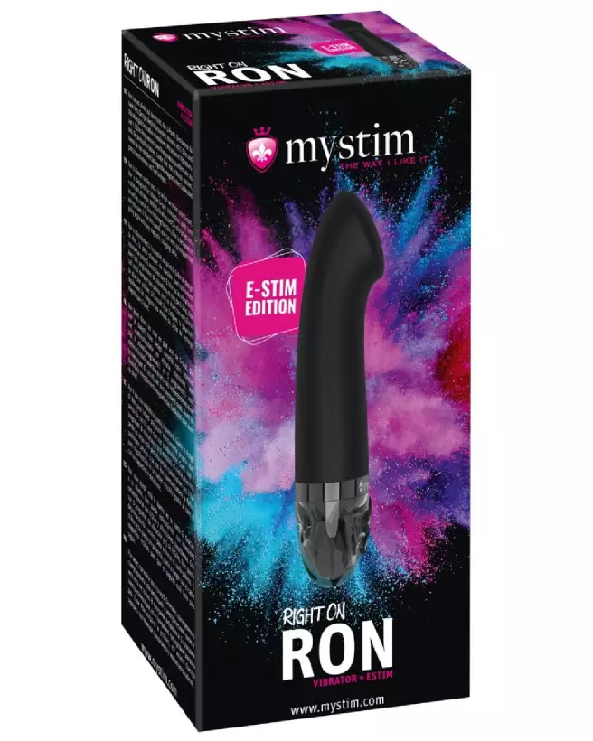 Image du vibromasseur Mystim Right on Ron pour électrostimulation, combinant haute qualité et design innovant-1