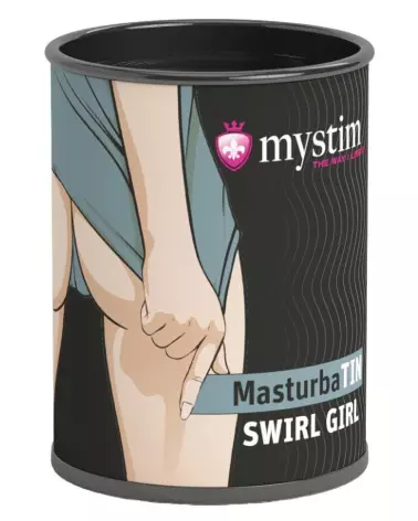 Image du Mystim Swirl Girl MasturbaTIN pour electro-stimulation, plaisir et sécurité optimisés-1