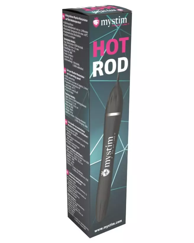 Image du Hot Rod de Mystim, tige chauffante pour electro-stimulation-1