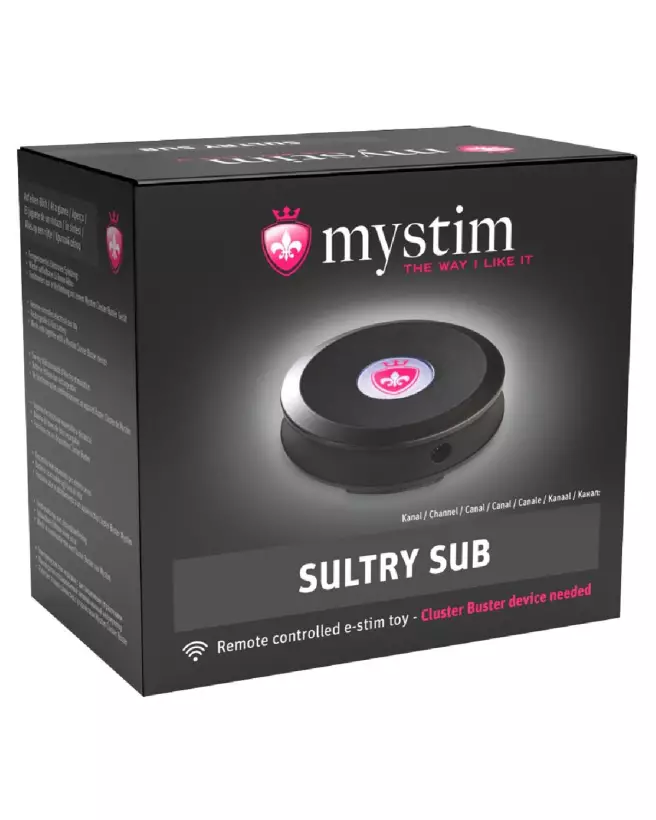 Image du Sultry Sub de Mystim, appareil d'électro-stimulation avancé-1