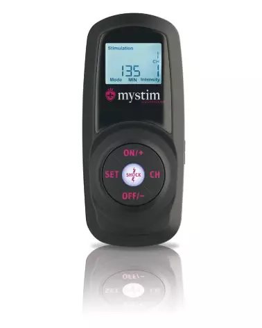 Image du Cluster Buster de Mystim en utilisation, appareil d'électro-stimulation avancé-5