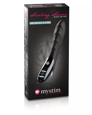 Image du Sizzling Simon Black Edition par Mystim, électrostimulation avancée pour plaisir intense-1