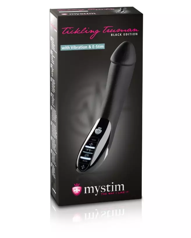 Tickling Truman Black Edition Mystim Electro-stimulation Device-1