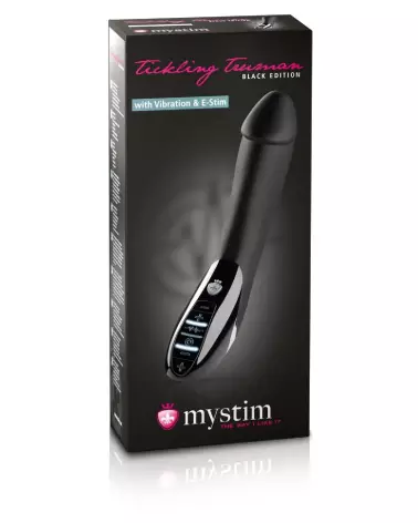 Tickling Truman Black Edition Mystim Electro-stimulation Device-1