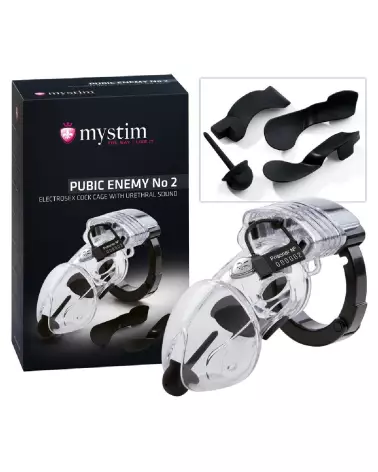 Pubic Enemy No. 2 Mystim dispositif d'électro-stimulation pour plaisir avancé-4