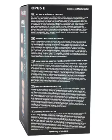 Image Opus E Anus Mystim pour électro-stimulation avancée-5
