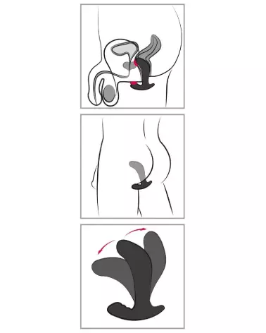 Image du produit Twisting Tom par Mystim en action, appareil d'electro-stimulation de haute qualité-6