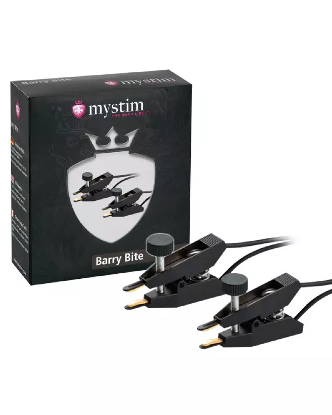 Image New Bites Bipolar Clamps de Mystim pour électro-stimulation-6