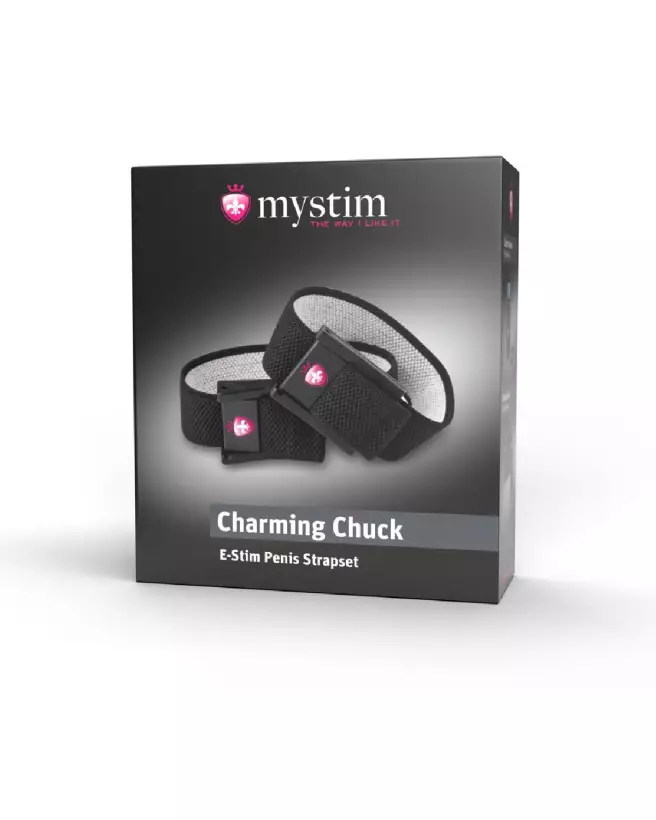 Image de Mystim Charming Chuck pour électro-stimulation, sangles électriques ajustables-1