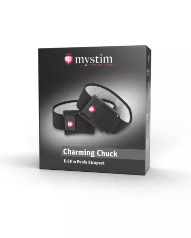Image de Mystim Charming Chuck pour électro-stimulation, sangles électriques ajustables-1