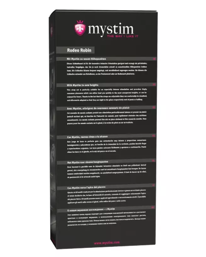Image du Rodeo Robin de Mystim pour électrostimulation pénienne et testiculaire-4
