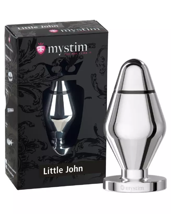 Image du plug anal Mystim Little John Small pour électrostimulation, idéal pour débutants en stimulation anale électri-6