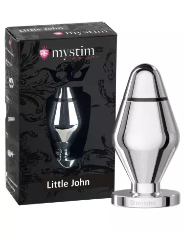 Image du plug anal Mystim Little John Small pour électrostimulation, idéal pour débutants en stimulation anale électri-6