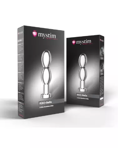 Mystim O(h!)-thello Oval Dildo pour électro-stimulation avancée-1