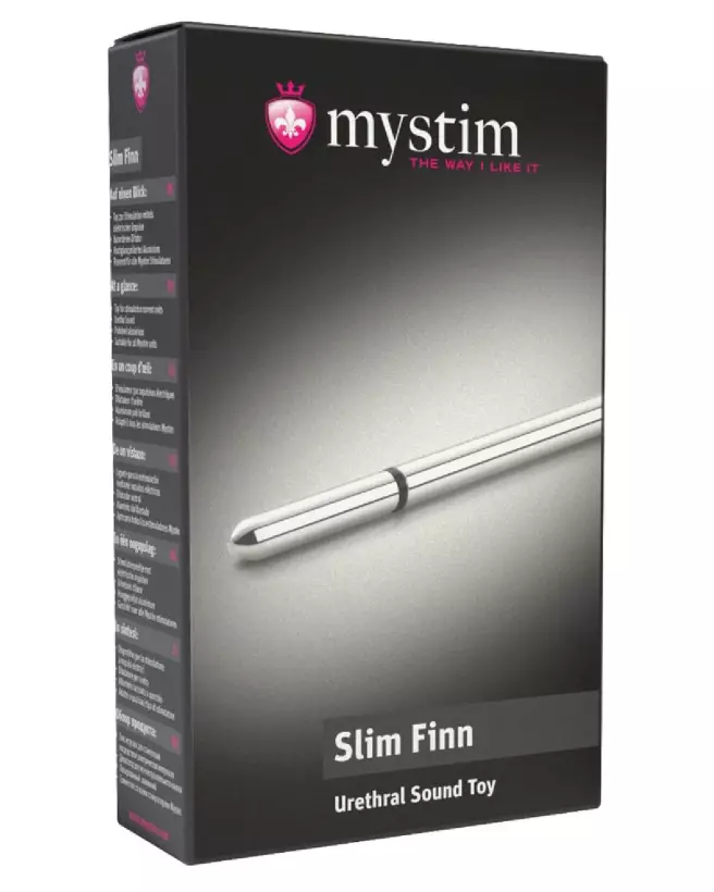 Image du Slim Finn Dilator de Mystim pour électrostimulation uretrale-1