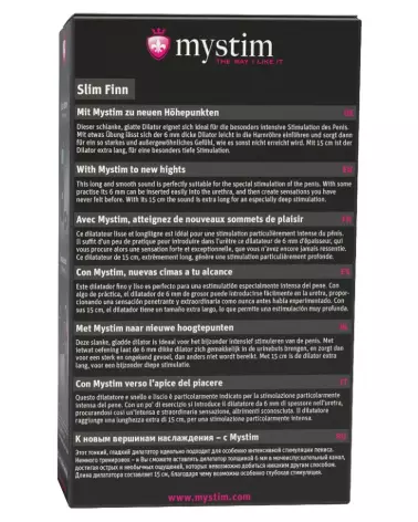 Image du Slim Finn Dilator de Mystim pour électro-stimulation-3