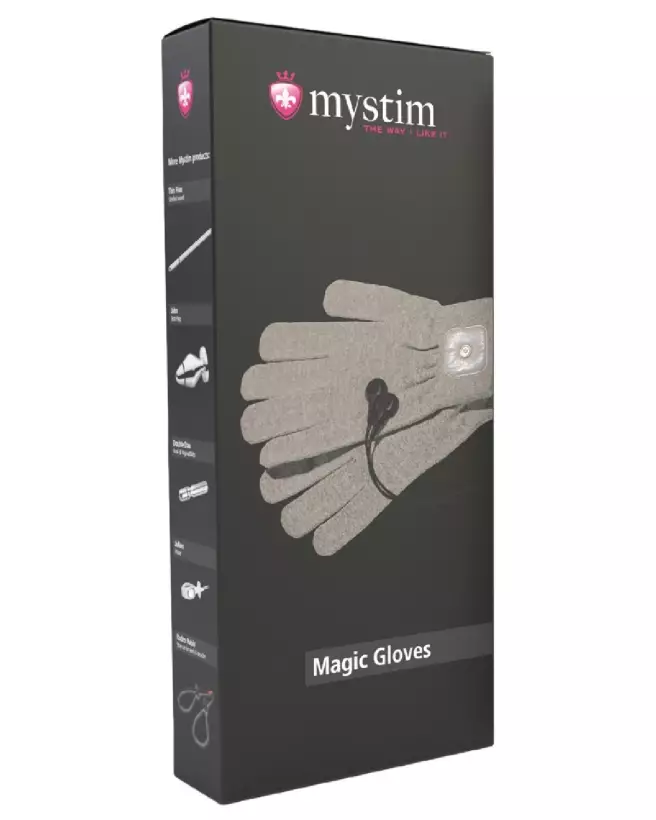 Image des Mystim Magic Gloves pour electro-stimulation, confort et thérapie avancée-1