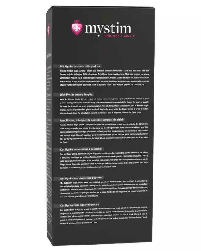 Image des Mystim Magic Gloves pour electro-stimulation, confort et thérapie avancée-5