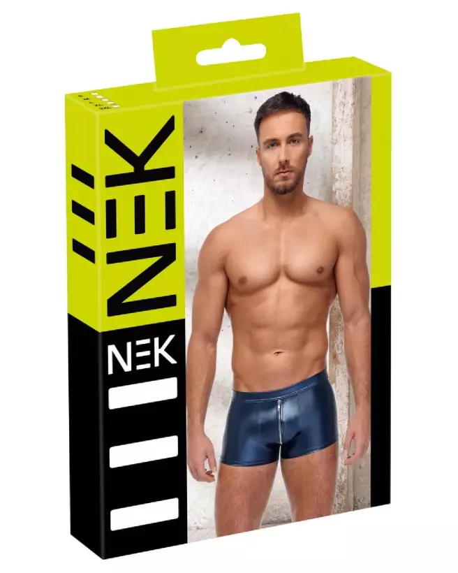 Boxer bleu NEK taille 2XL pour homme, confort et style-1