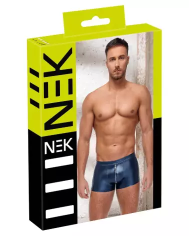 Boxers NEK bleus taille S pour homme, confort supérieur et style élégant-1
