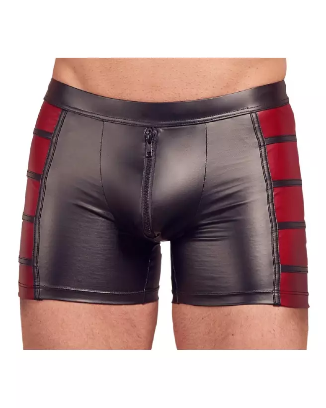 Boxers NEK noir et rouge taille XL pour homme, style élégant et confortable-2