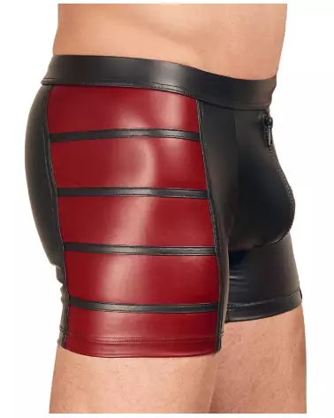 Boxers NEK noir rouge taille M pour hommes, style et confort optimal-3