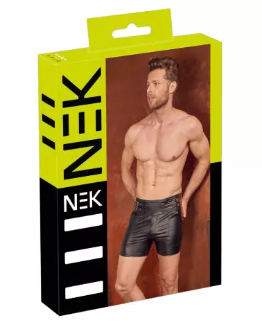 Image de boxers noirs NEK pour hommes taille L, confort et style-1