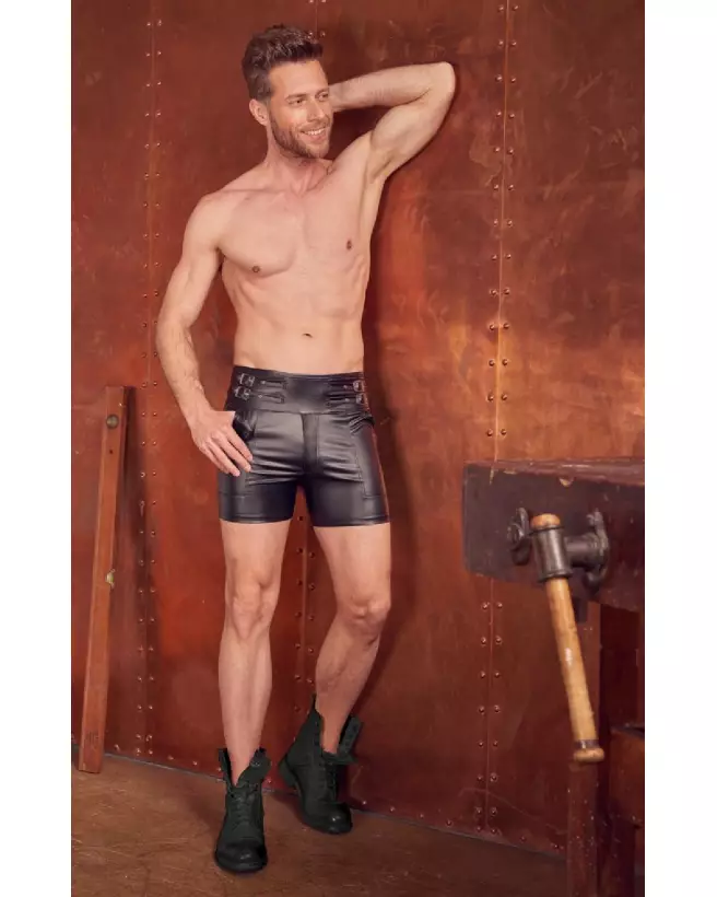 Boxers noirs confortables NEK pour hommes taille M-4