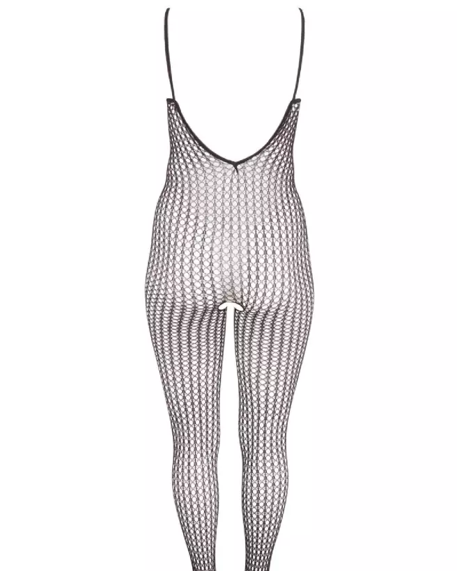 Catsuit noir élégant NO:XQSE taille XL/XXL en bodystocking-5